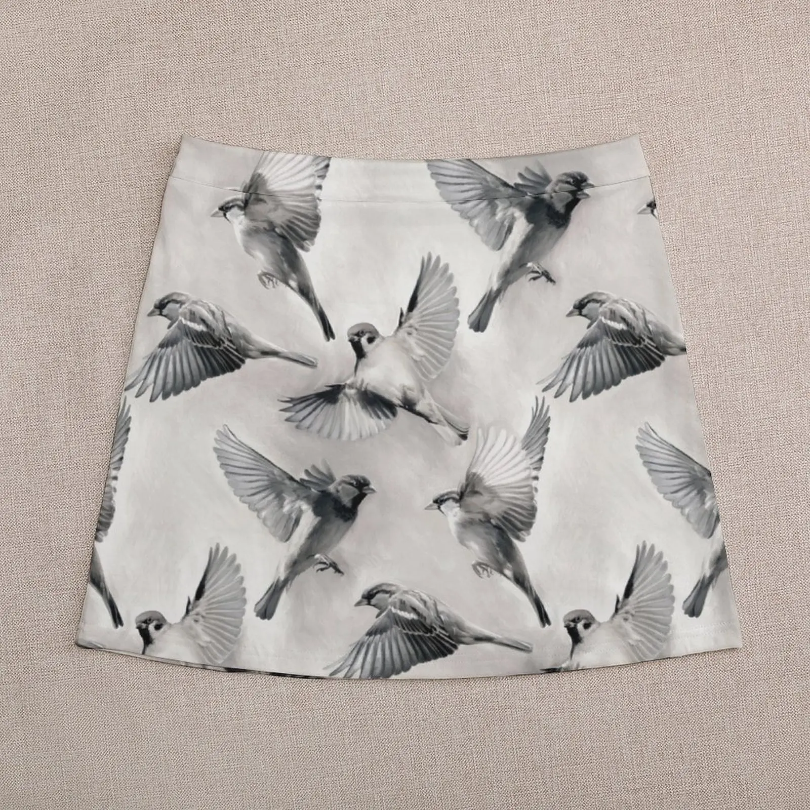 Sparrow Flight - monochrome Mini Skirt Skirt shorts sexy skirt