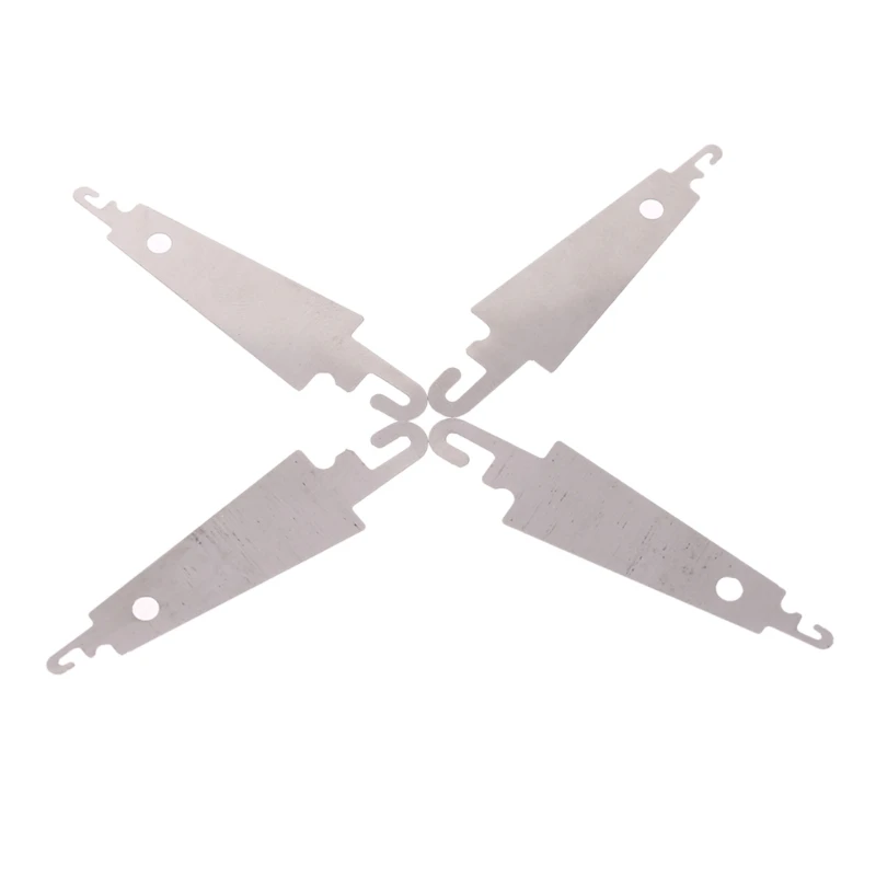 크로스 스티치 스레딩 대형 눈 Nee B03E용 60개 금속 바늘 실꿰기 자수