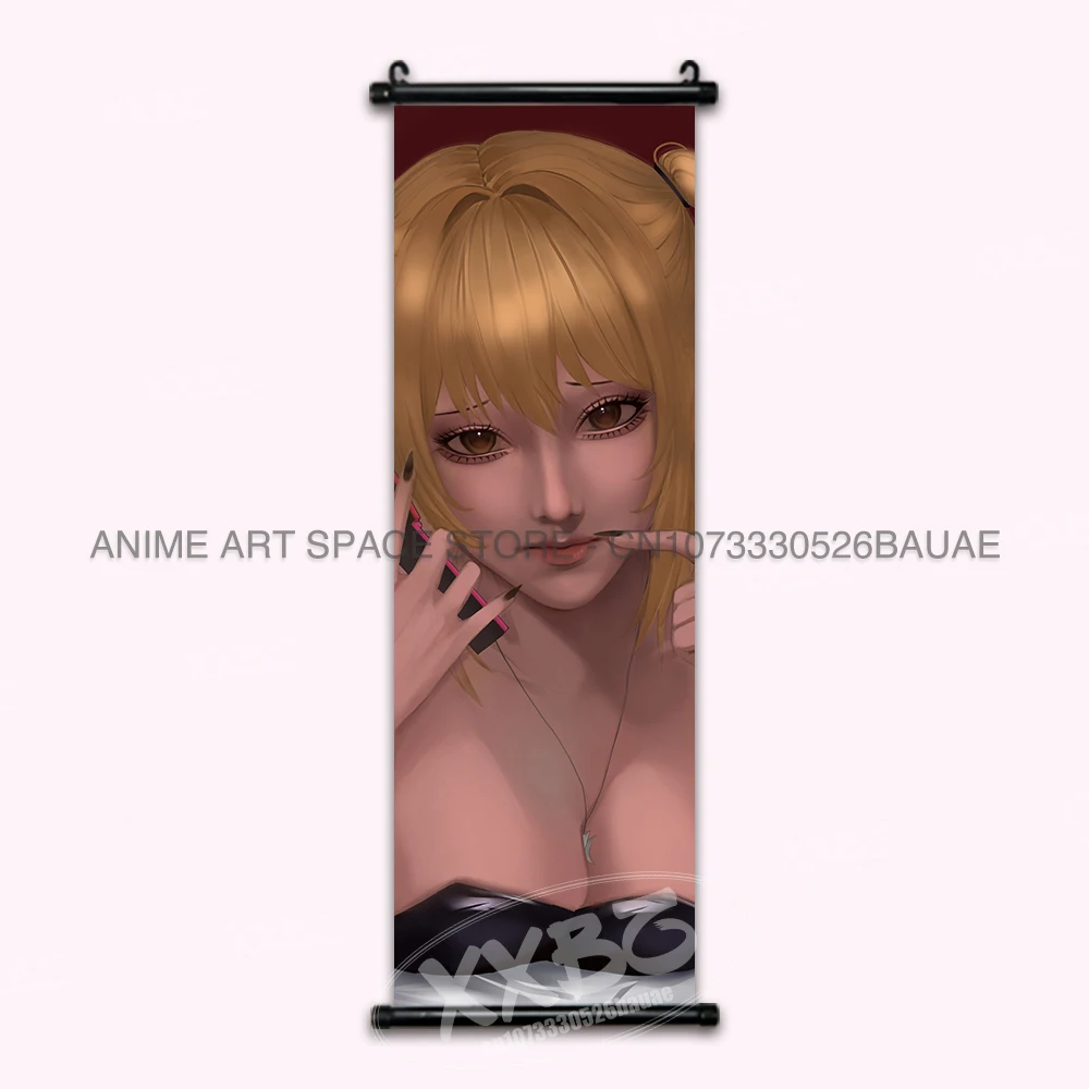 Death Note Anime Nostalgia Hanging Poster - Home Decoration Wall Art Mural Featuring Yagami Light and Ryuk
