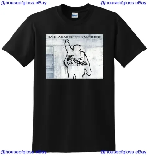 Rage Contro La Macchina T Shirt Battle Of Los Angeles Small Medium Large Xl Maniche Lunghe O Corte