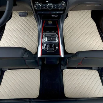 Tappetini Universali in Pelle Impermeabile per Auto Toyota Camry 70 2017 2018 2019, Accessori Tappeti e Rivestimenti