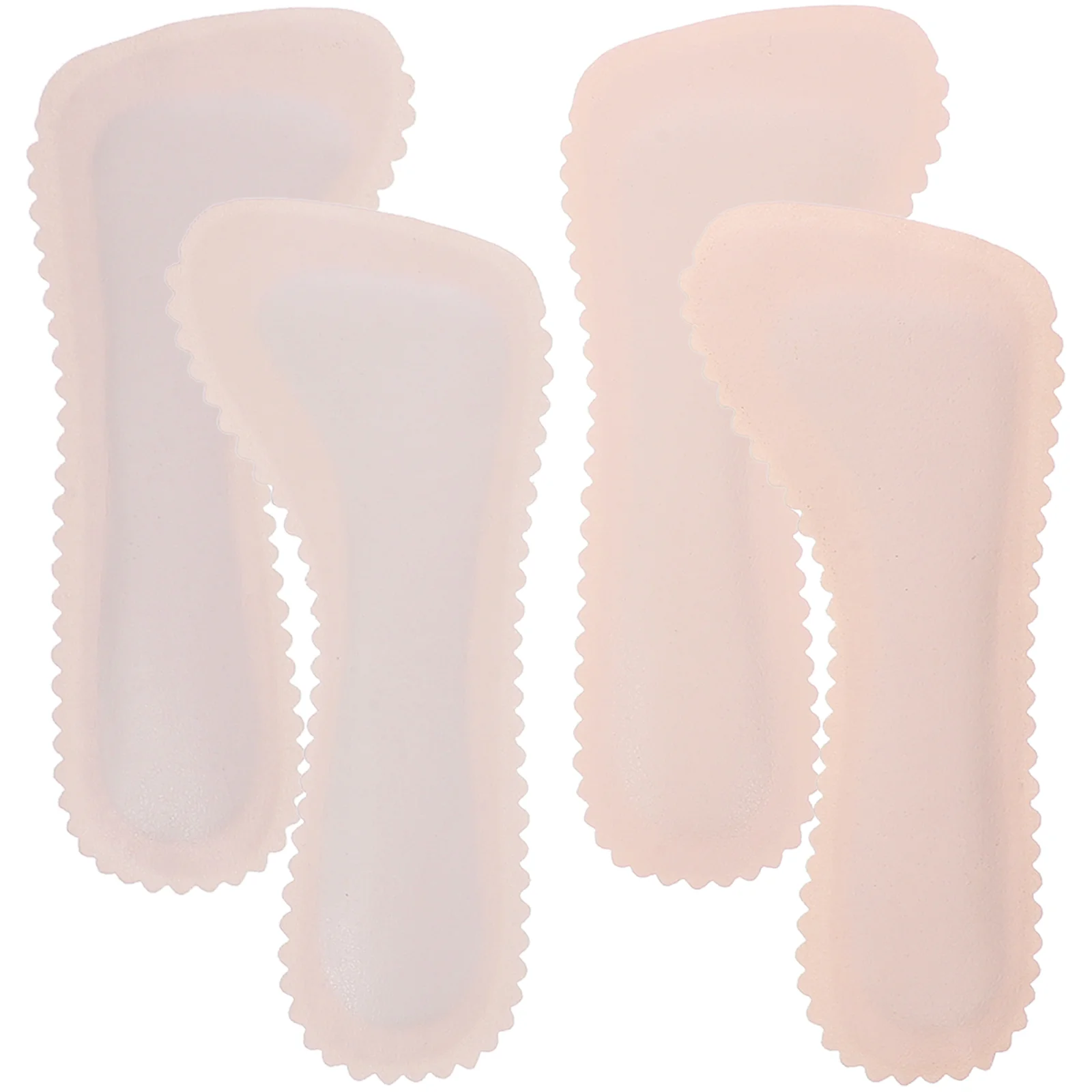 

2 Pairs Cork Insoles Adhesive Shoe Insoles Shoes Inserts Anti Insoles Shoe Insoles