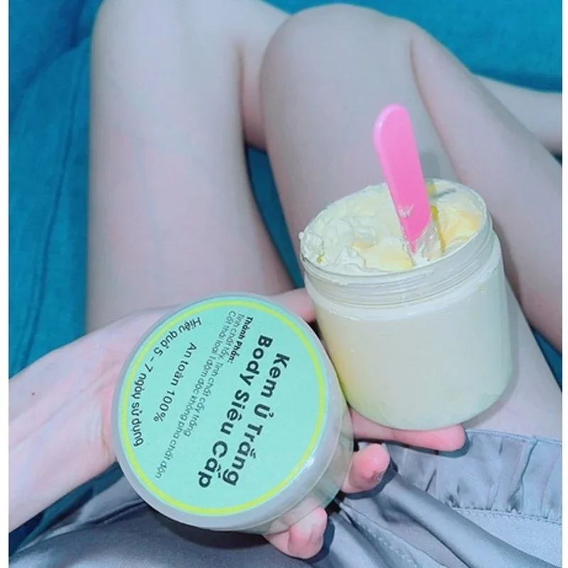 5/3/2Bottle Vietnam Brightening Body Hydrating Moisturizing Lightening kem cot thai cao cap u trang manh tham nhanh xanh 200g