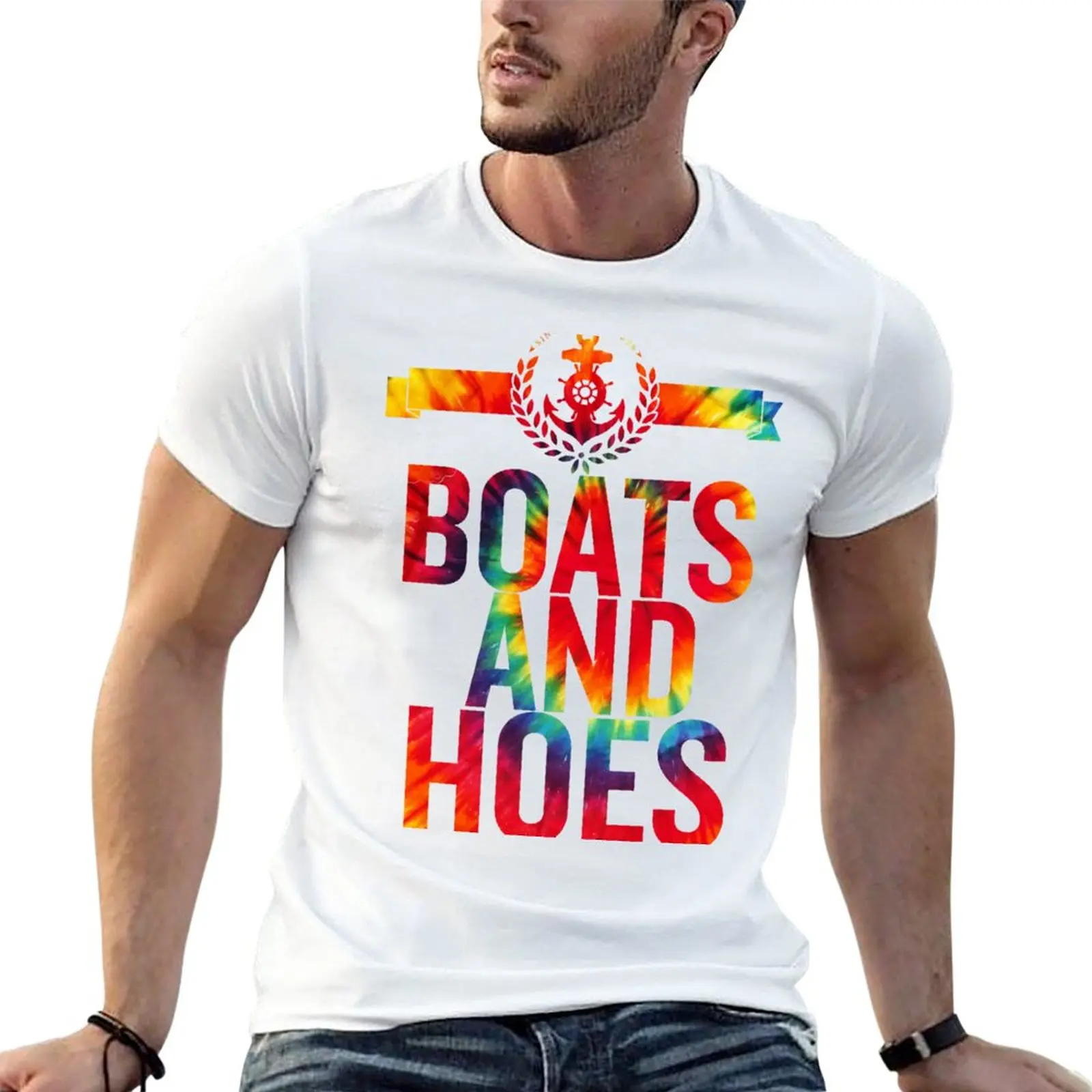 

Boats and Hoes T-Shirt customs heavyweights shirts graphic tees men clothings