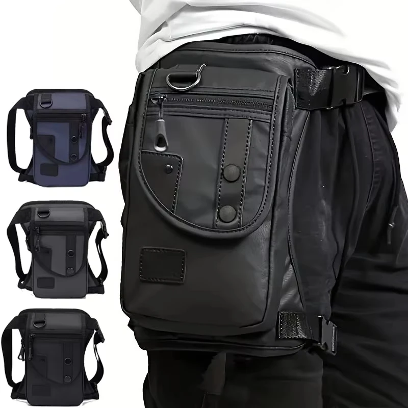 Klettern Männer Bein Tasche Outdoor Reise Sport Hüfte Motorrad Reiten Leggings Oberschenkel Taschen Tragbare Taille Handy Freizeit Pack
