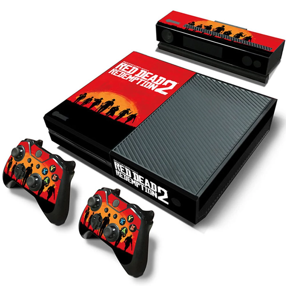 Red Dead Design Per Xbox One Skin Sticker Cover Per Console Xbox One E 2 Controller