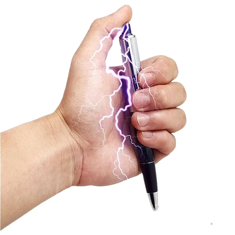 Stun pen prank toys fun April Fools toys novelty friends pranks Shocking Pen Prank Toy