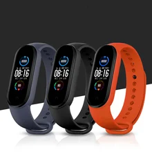

Strap for Xiaomi Mi Band 6 5 4 3 Sport Wristband Silicone Bracelet Mi Band 3 4 Band5 replacement straps For mi band 6 watch band