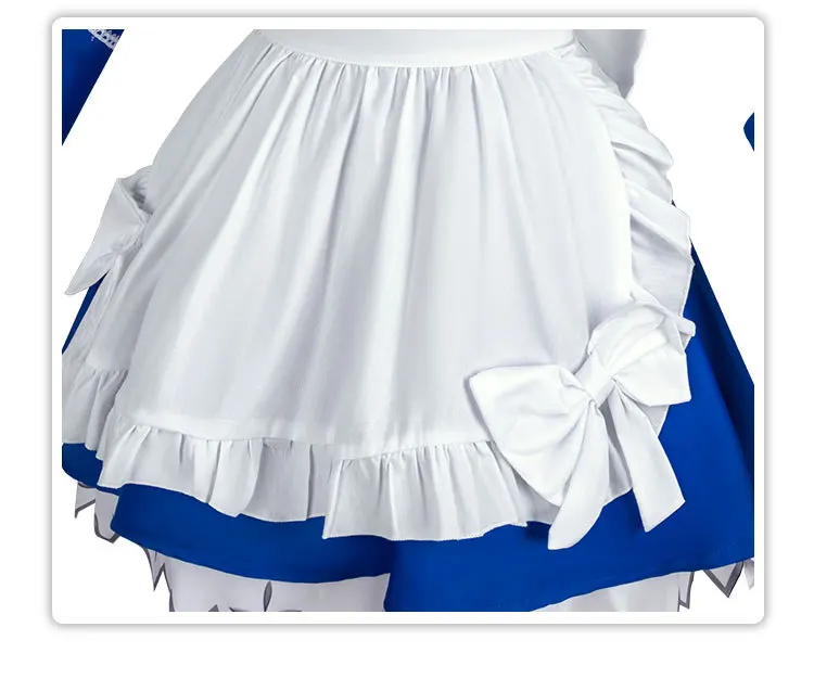 Classic Maid Costume with Wig for Women