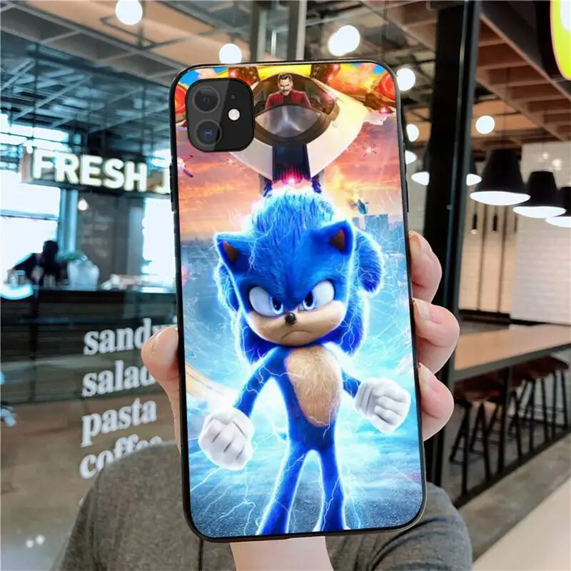 apple iphone 13 pro max case Sonic the Hedgehog Phone Case For iphone 13 12 11 Pro Max Mini XS Max 8 7 6 6S Plus X 5S SE 2020 XR cover 13 pro max case iPhone 13 Pro Max