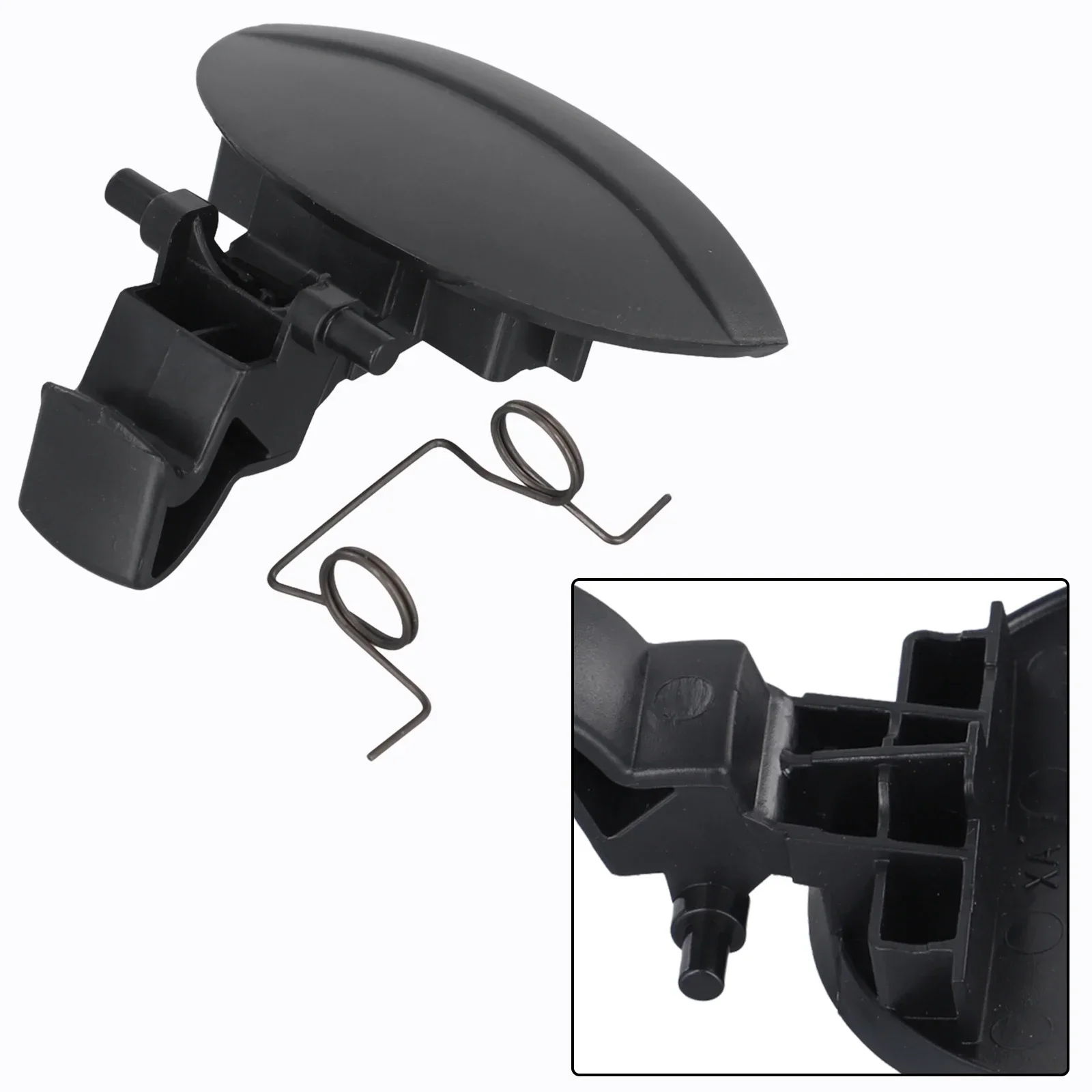 Glove Box Latch ABS Glove Box Lock Latch Lid Handle Lid Handle Non-deformation Quick To Install Wear-resistant