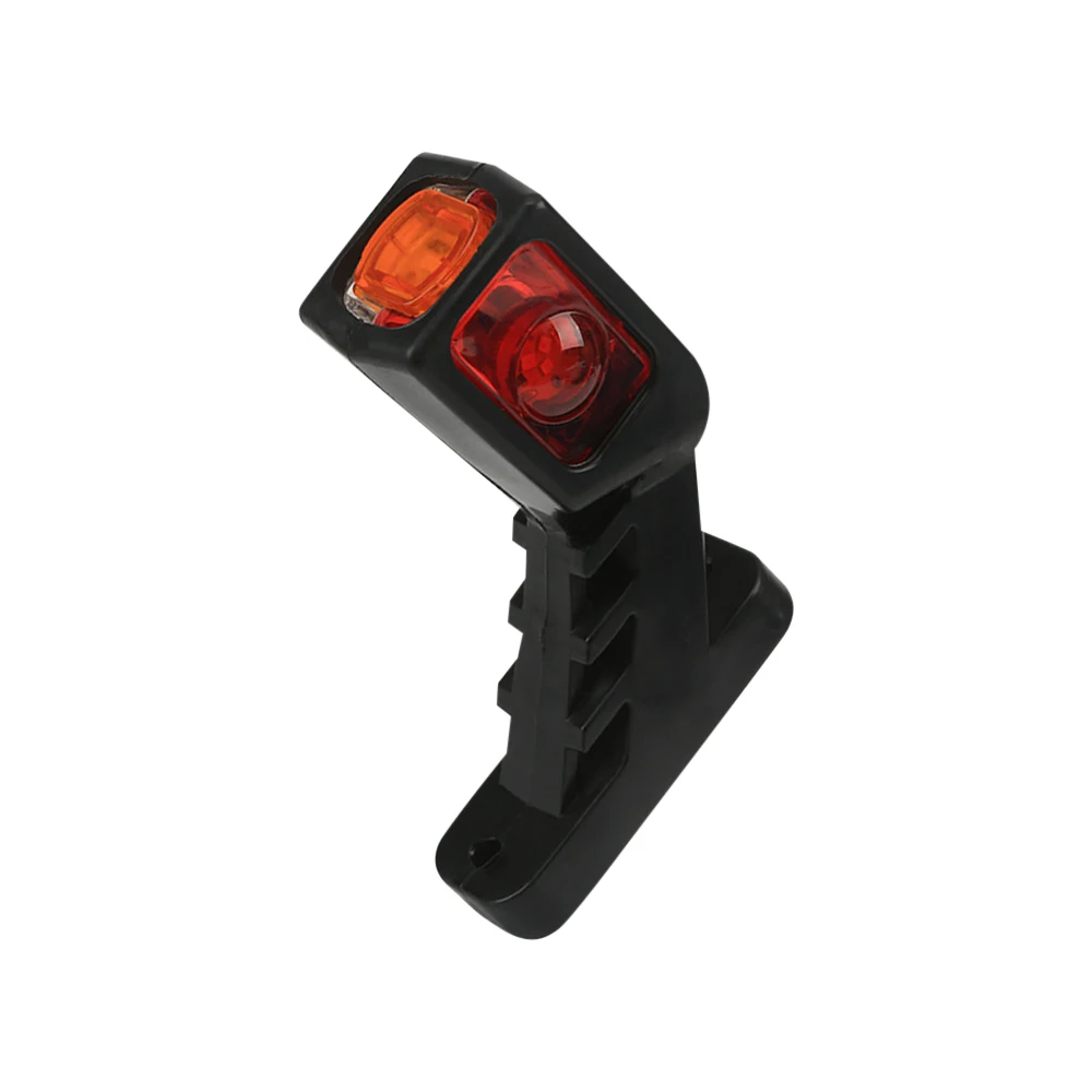 LED Marker Lights 2PCS Tri-color Trailer 9LED Side Marker Light