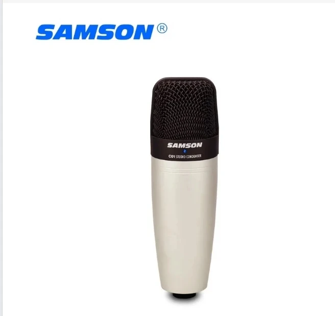 SAMSON C01 Condenser Microphone for recording vocals, acoustic instruments and for use as and overhead drum mic vs fiio shanling