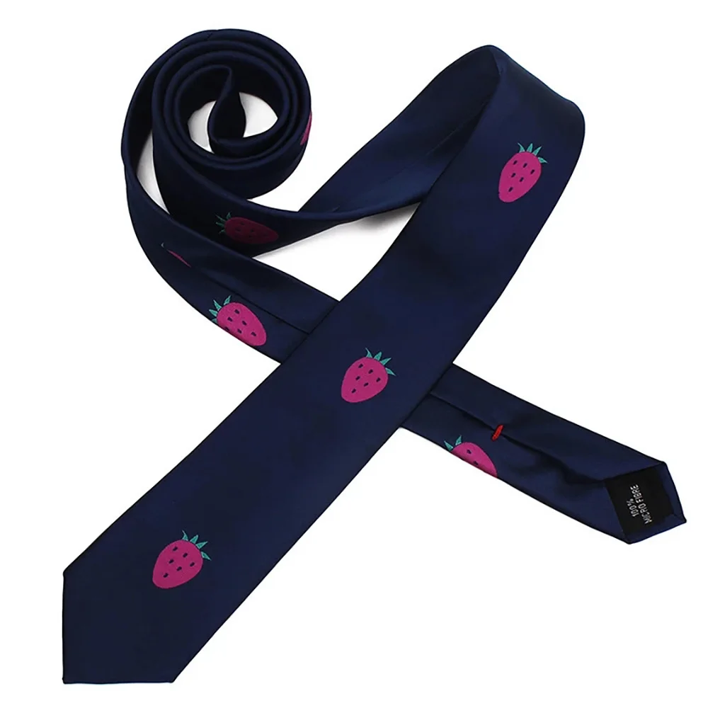 Anime JoJo's Bizarre Adventure Fugo Pannacotta Kira neck tie small strawberry adult cosplay accessory costumes props Halloween