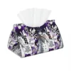 Kokichi Ouma Manga Facial Tissue Box Cover Rectangular 1908 Pink Green PU Leather Tissue Box Holder 1
