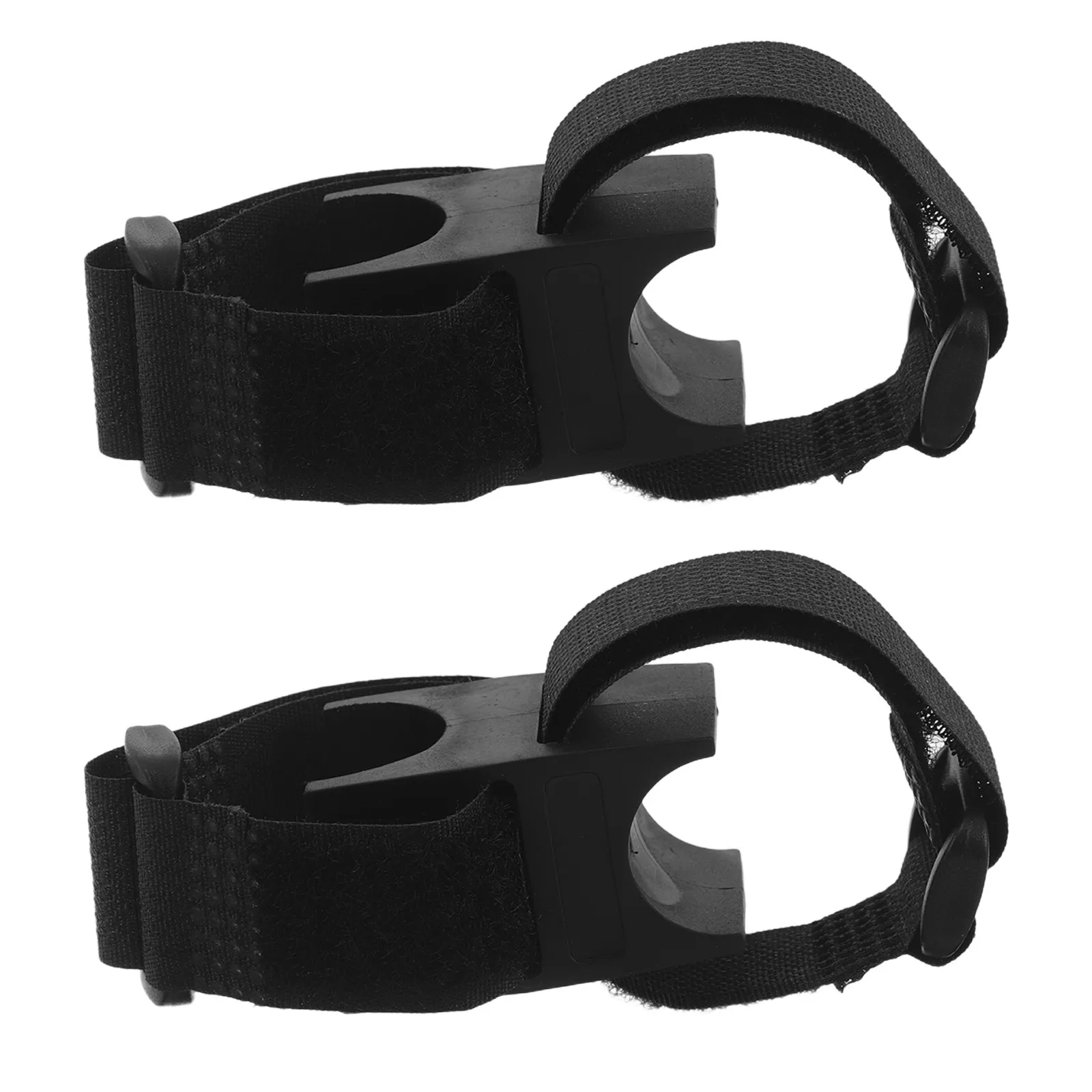 2Pcs 자전거 라이트 핸들 바 마운트 조정 가능한 손전등 홀더 클램프 22Mm 퀵 릴리스 도로 산악 자전거 사이클링