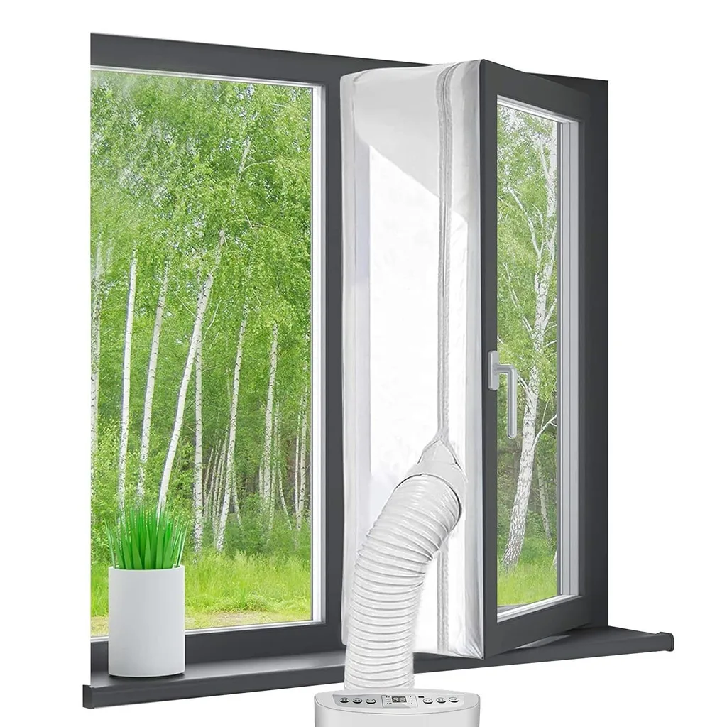 Portable Window Seal Kit for Air Conditioners - Versatile Seal Cloth for Home Doors and Windows