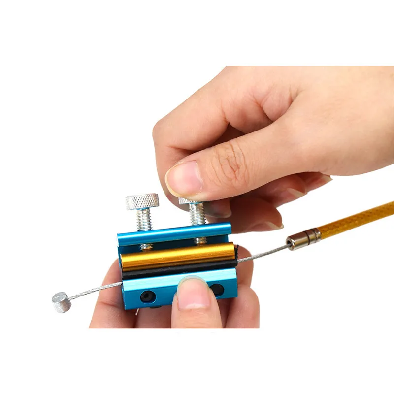 1pcs Dual Cable Lube Luber Lubricator Lubricant Tool Motorcycle Scooter