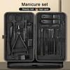 8/12/15/20/24 pcs Manicure Cutters Nail Clipper Set Household Stainless Steel Ear Spoon Pedicure Scissors Tool For Beauty 1