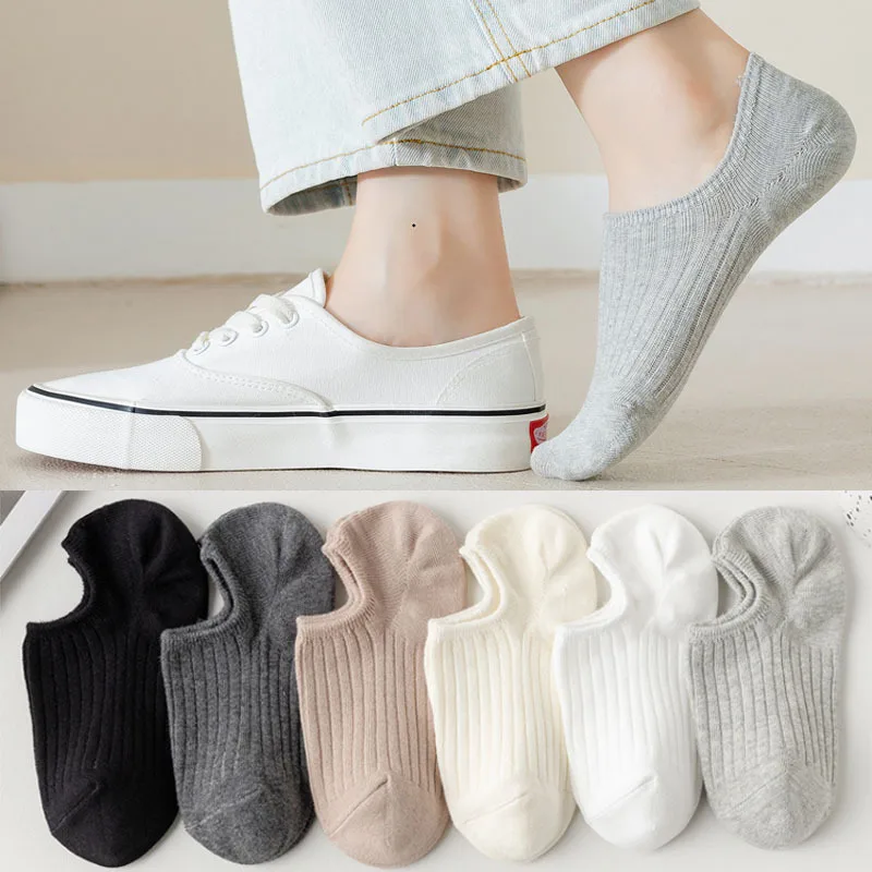 Носки Женские носки-лодочки Короткие