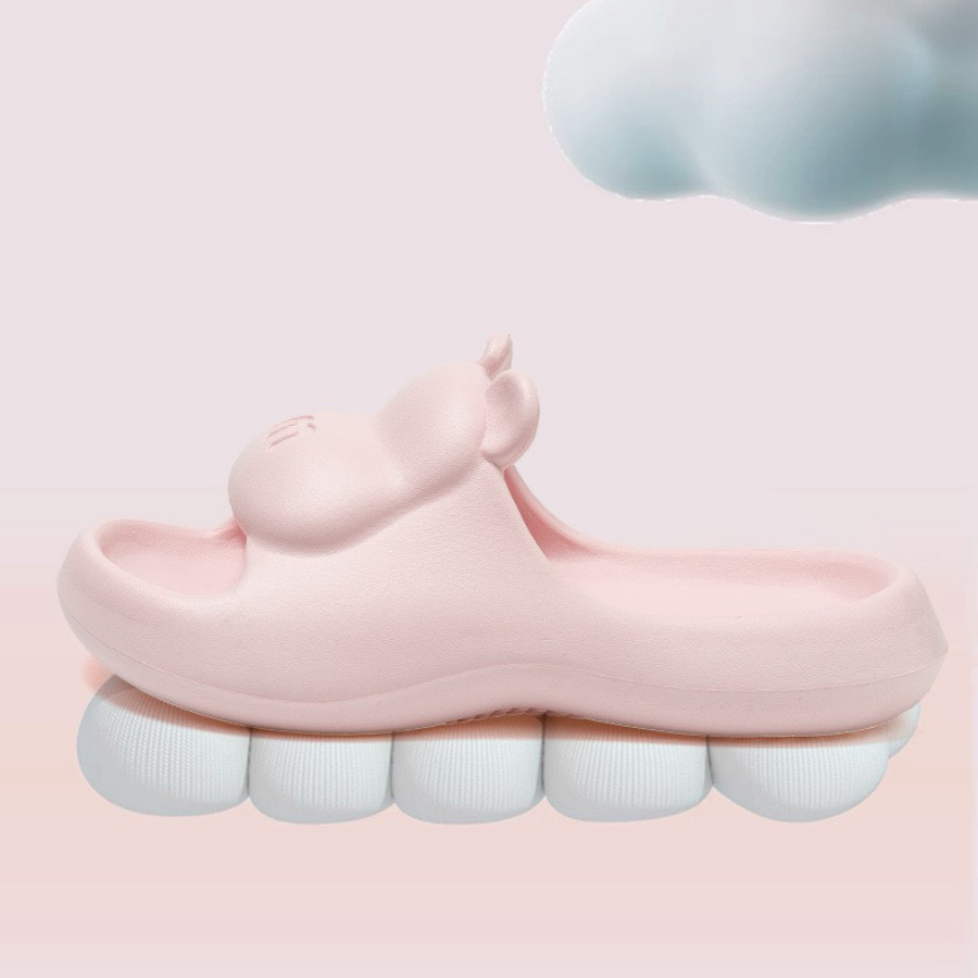 Slippers Massage Shower Bathroom Anti-slip Quick Dry Toe Super Soft Comfortable Thick Bottom Home Indoor Slippers