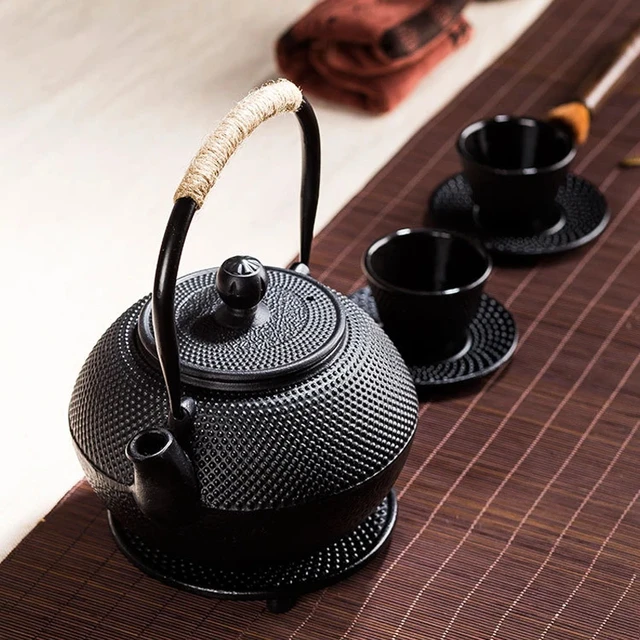 Teiera In Ghisa Giapponese Tetsubin 900ml Con Infusore - Bollitore Per Tè Sfuso - Foto 2