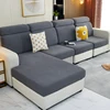 Stretch Sofa Seat Cushion Cover Thick Jacquard Couch Cushion Covers Sectional Seat Slipcovers Armchair Anti Cat Paw Textured 2