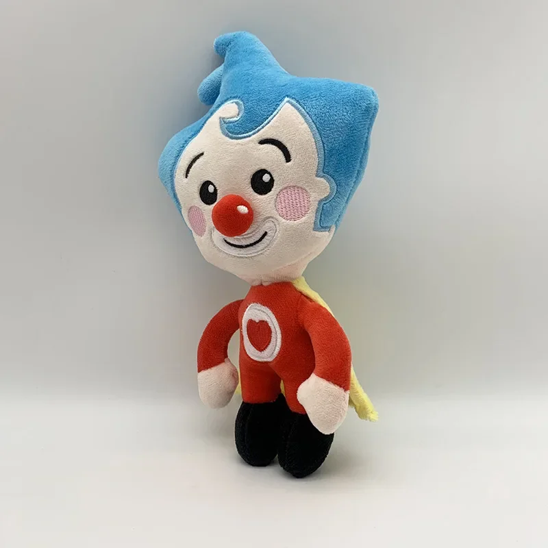 

25cm Kawaii Plim Plim Clown Plush Toy Cartoon Stuffed Plush Doll Animation Figure Plushie Anime Soft Gift Toys for Kids Chrismas