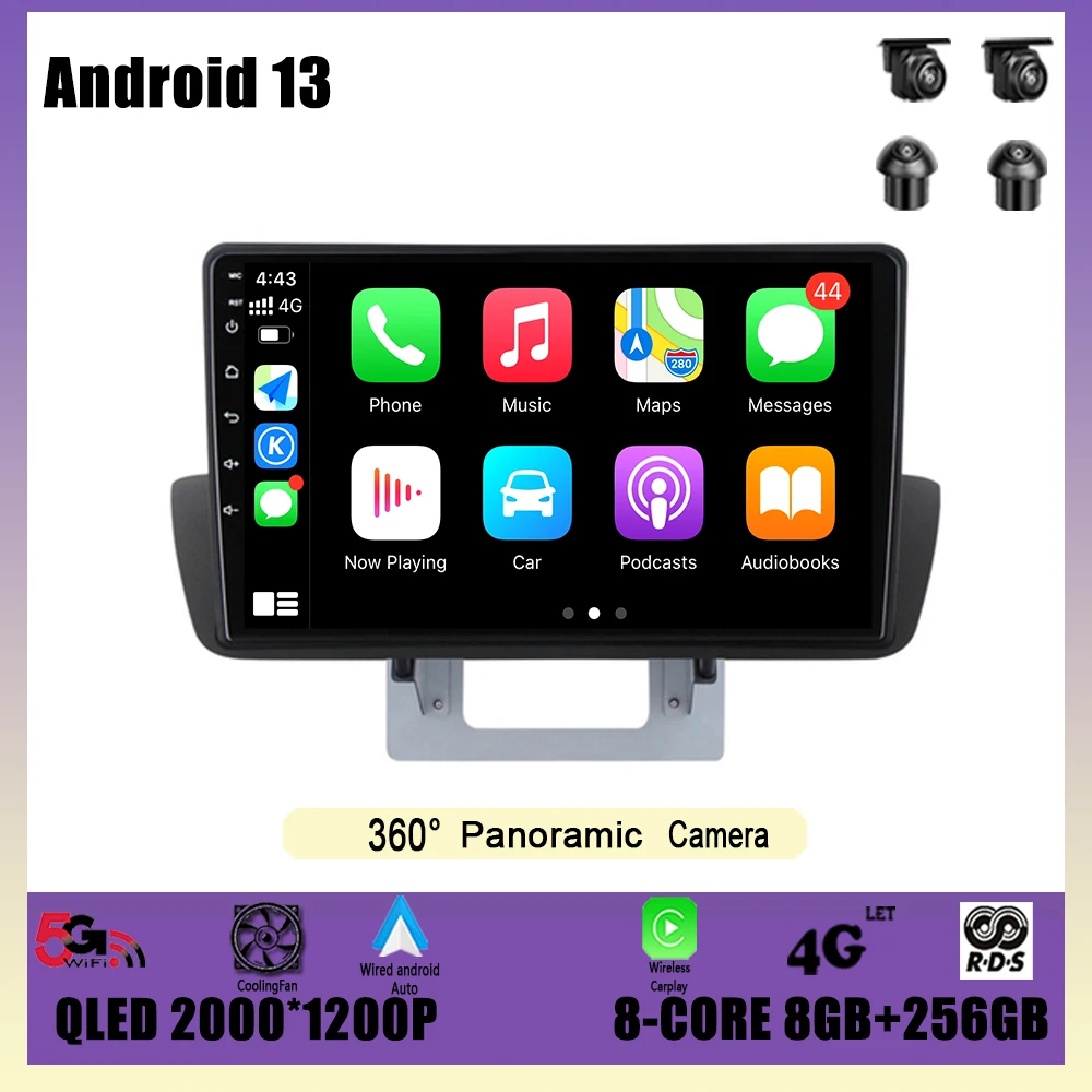

Android 13 Car Radio Multimedia Player Navigation GPS DSP Carplay WIFI For Mazda BT50 2012 2013 2014 2015 2016 2017 2018