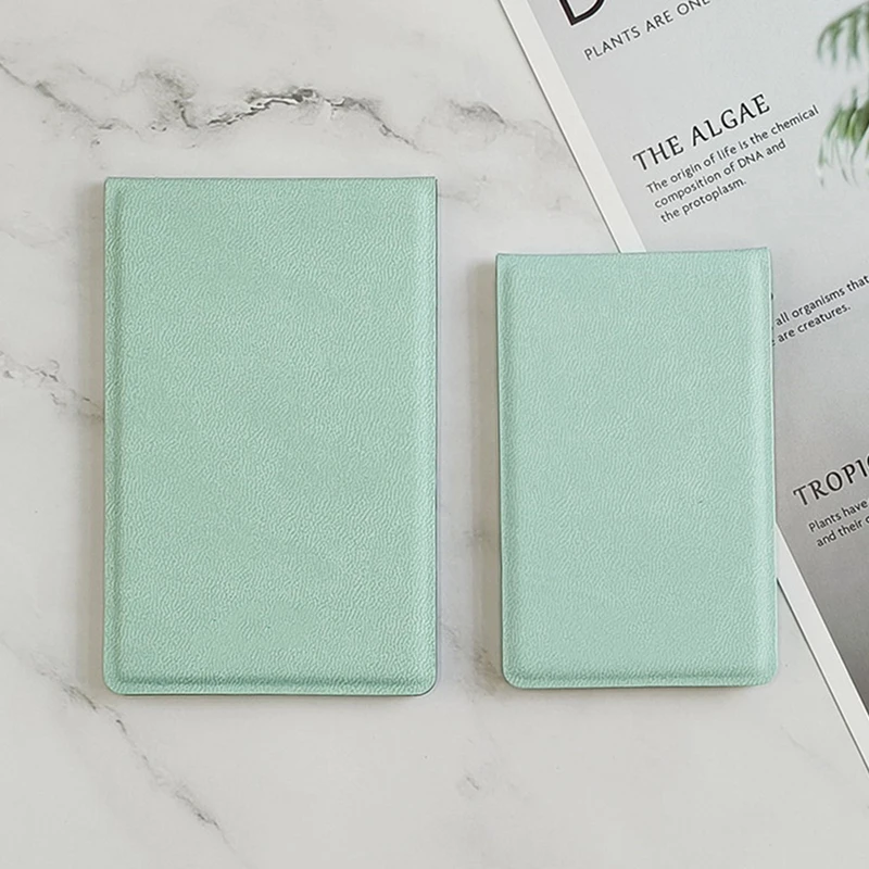 포켓 직사각형 메이크업 접이식 거울, 초박형 접이식 메이크업 거울, 휴대용 컴팩트 화장품 거울