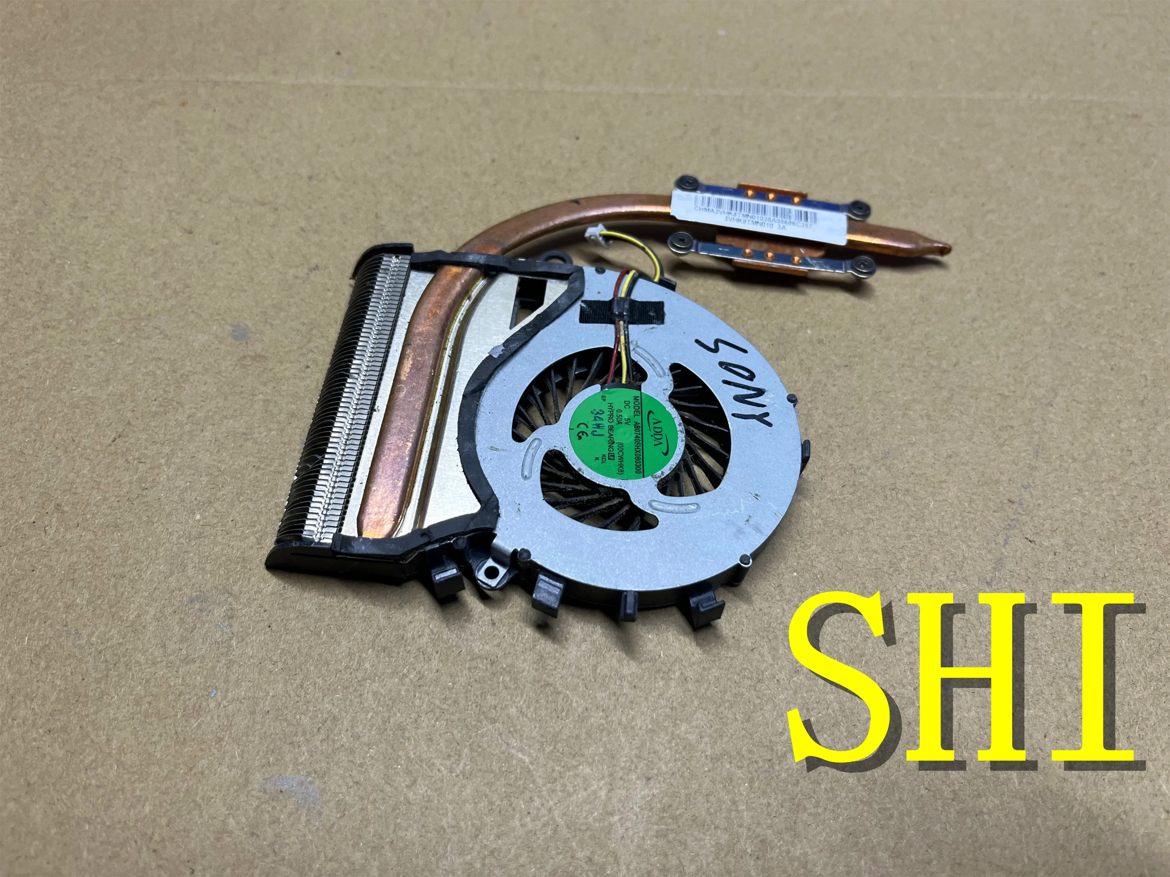 3VHK8TMN010 для бывшего в употреблении радиатора Pendingin CPU Laptop Asli для SONY SVF141 SVF142 3VHK8TMN010 Бесплатная доставка