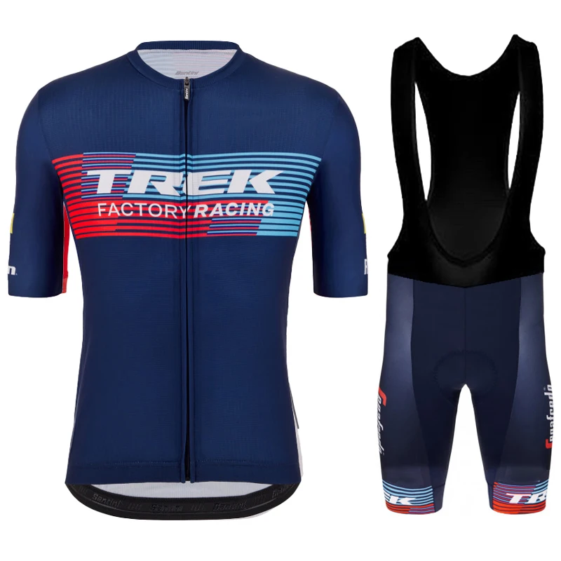Cycling Clothes Men Uniform Professional Shirt Clothing 2025 TREK Men's Set Sports Cycle Jersey Spring Summer Pants Gel Bike Man 5