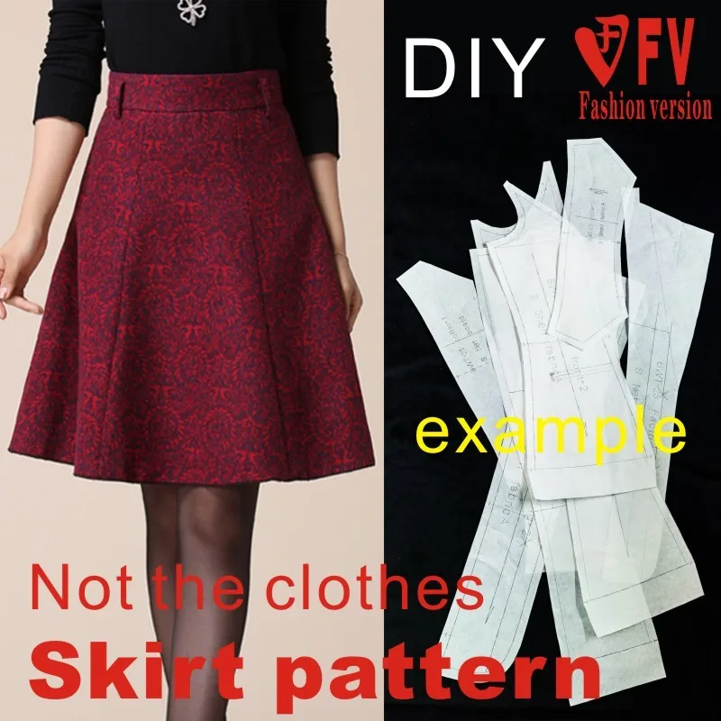 Women’s Winter Skirt Pattern 1
