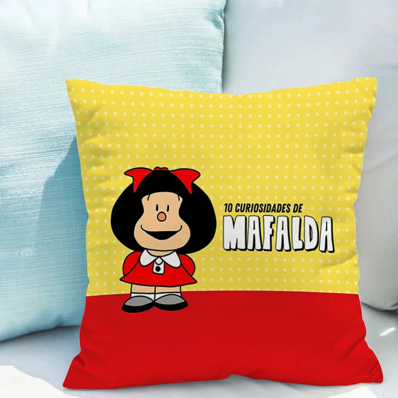 

M-mafalda Pillowcases Bed Cushions of Modern Sofa Cushion Cover 50x50 Twin Size Bedding Throw Pillow Covers Decorative Pillows