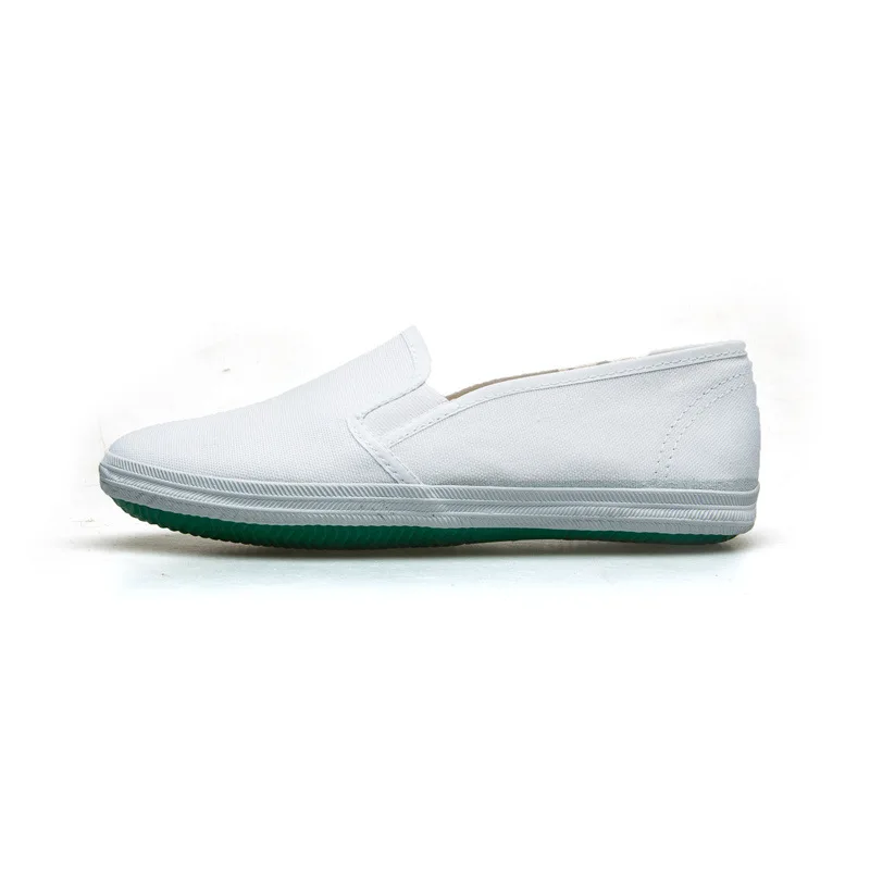 Canvas Shoes for Women Men Martial Arts Shoes Casual Soft Soled Gymnastics Elastic Shallow Mouth Cloth Flat