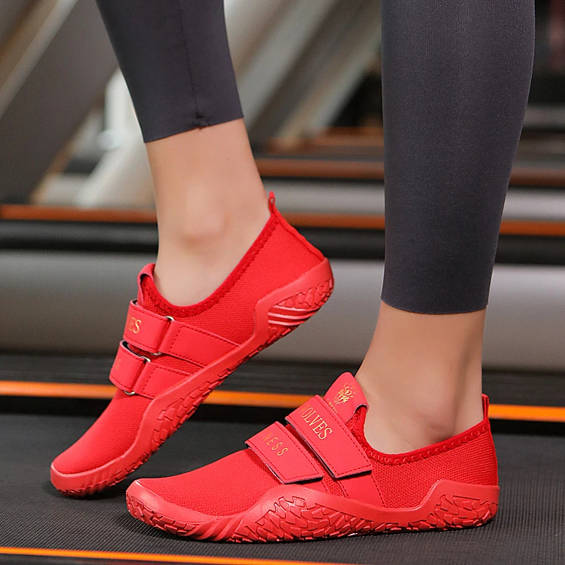 Neue Unisex Powerlifting Deadlift Yoga Gym Strand Sportschuhe Sumo Sohle Tragbare Turnschuhe Weichen Boden Trainingsschuhe Rutschfest – Detail 26