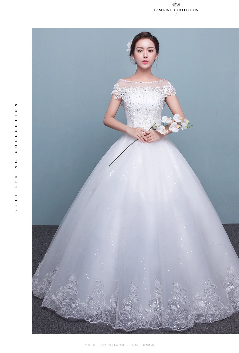 Customized Wedding Dress Ball Gowns Bride Plus Size Wedding Dresses for Women Embroidery Dresses Vestidos De Novia