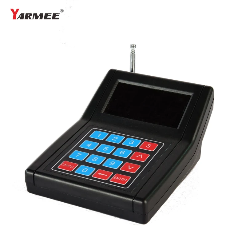 YARMEE Wireless Restaurant equipments kitchen Beeper Pager alarm calling system accessories For Customers queuing for food wireless calling system