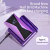 Brushless Nail Drill Lasting 40000RPM Nail Drill Machine 85W Handle Manicure Portable Tool Nail Drill 3