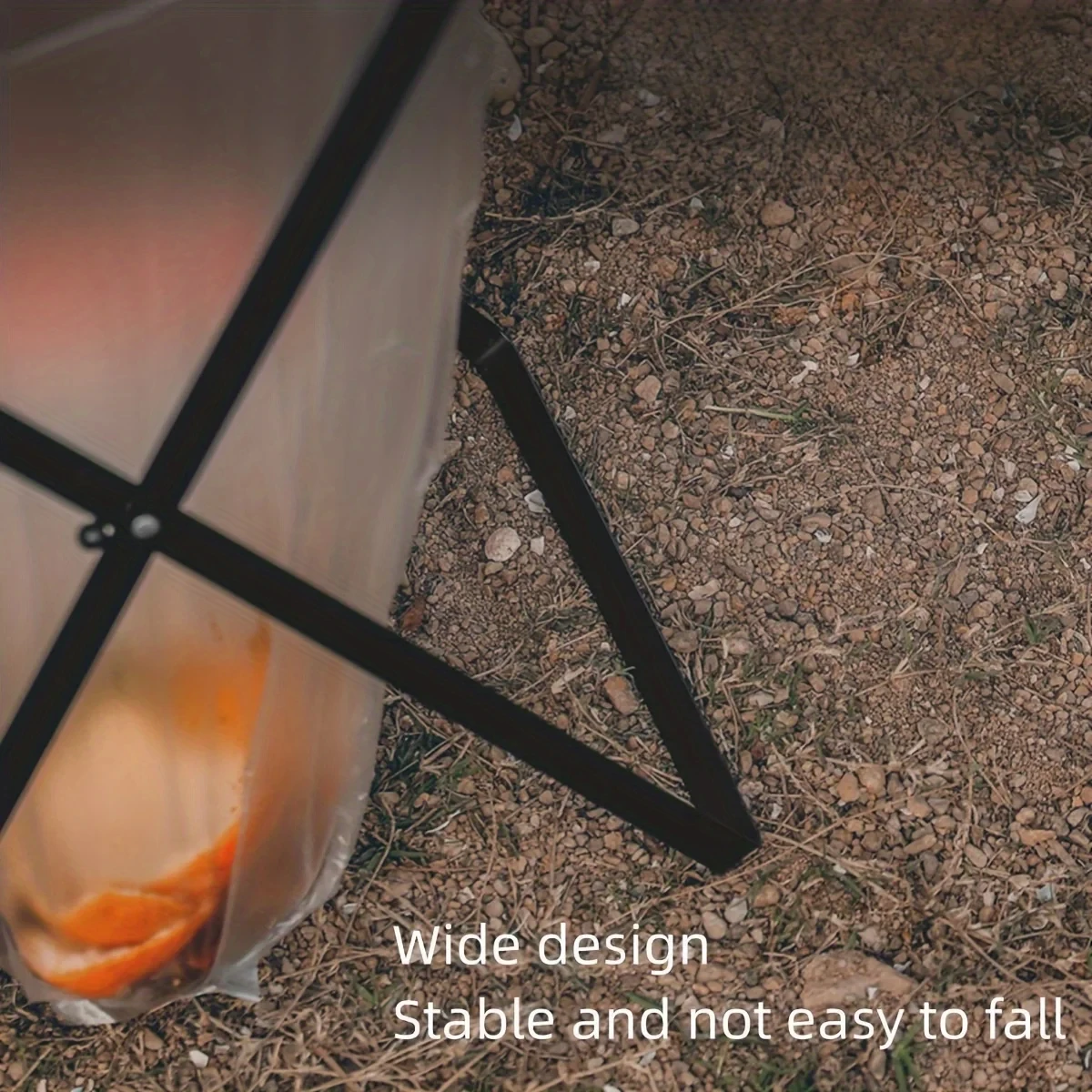 Ferro Battuto Pieghevole Dustbin Support for Kitchen Waste