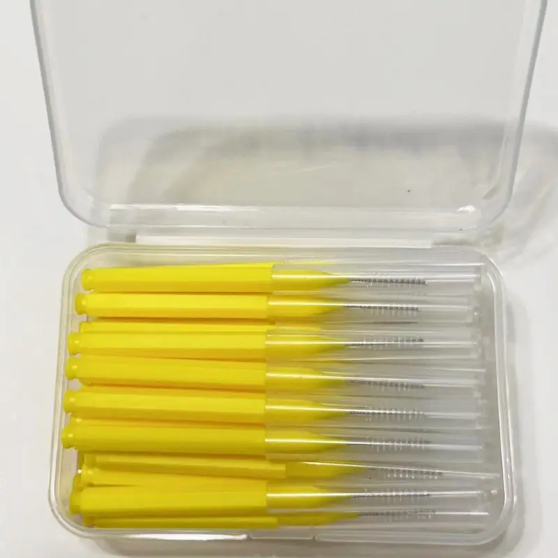 30/80/150/160Pcs I-type push pull interdental brush 0.6-1.5Mm Cleaning Between Teeth Oral Care Orthodontic I Shape Tooth Floss - Image 15