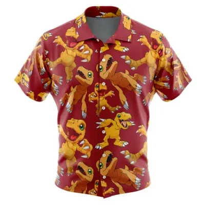 Luffy Gear 5th V2 One Piece Button Up Hawaiian Shirt Men's Casual Shirt Summer Clothes Father and Son Cosplay Clothes 4