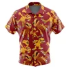 Luffy Gear 5th V2 One Piece Button Up Hawaiian Shirt Men's Casual Shirt Summer Clothes Father and Son Cosplay Clothes 4