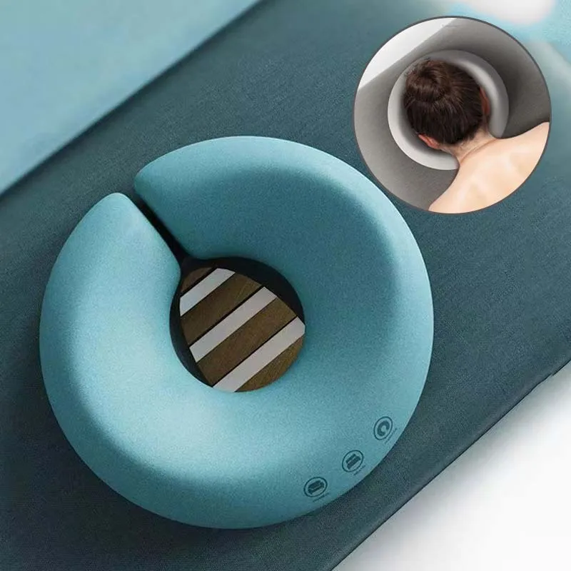 여성용 소프트 마사지 페이스 릴렉스 메모리 폼 릴렉스 헤드 크래들, 머리 받침대, 미용실 페이스 쿠션, SPA U 모양 패드, 1 개 