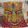 Warm Soft Plush Alex Nap Blankets Aesthetic Sofa Art rug for Living Grey Room Office Bedroom Home Travel Kid Gifts Flannel 5