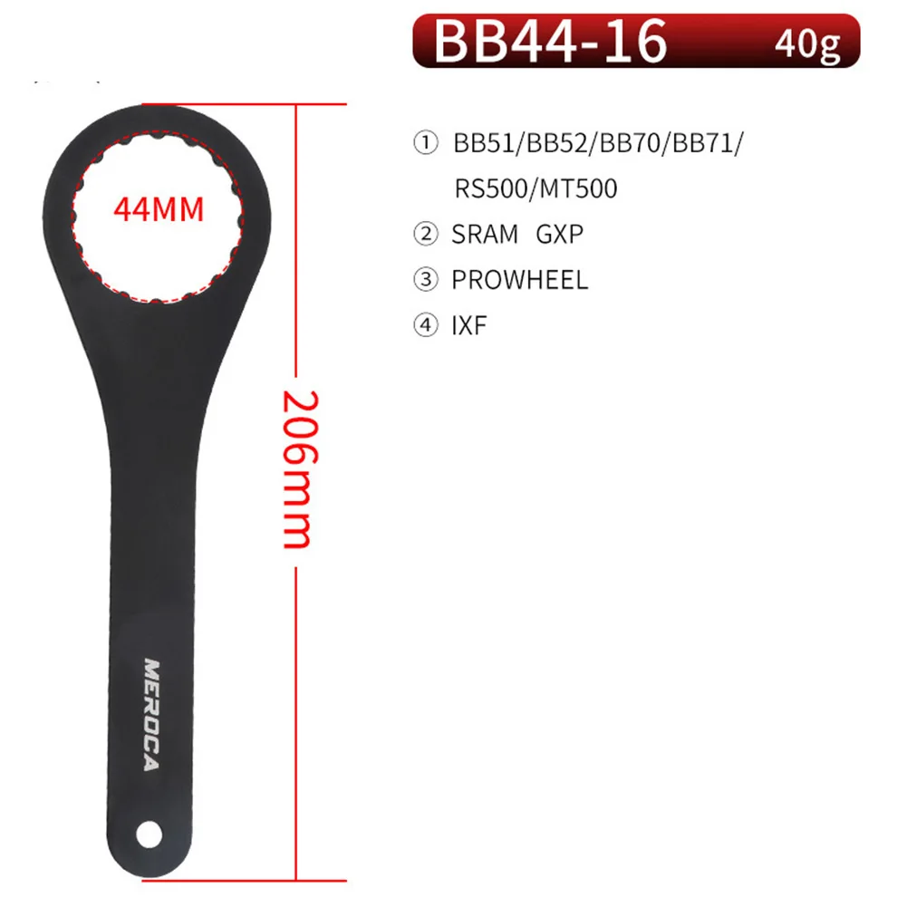 

Bike Bottom Bracket Installation Tools BB44/BB46 Bicycle Repair Wrench 44mm 16 Notch Install Spanner MTB Bike Accessories Tool