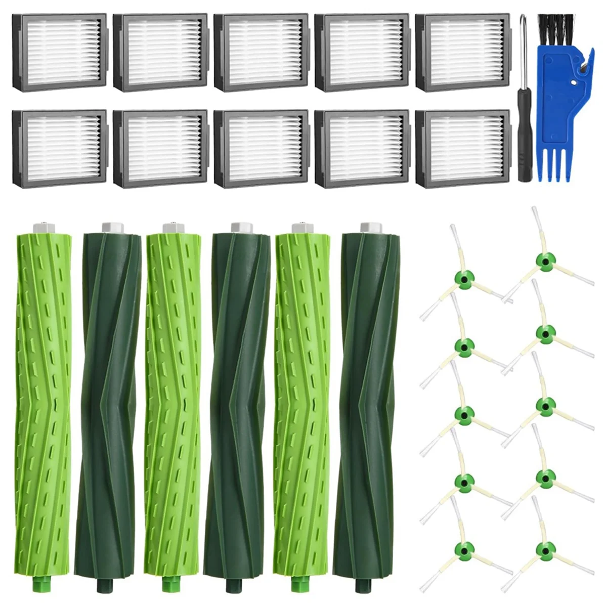 

For iRobot Roomba I7 I7+ I3 I3+ I4 I4+ J7 J7+ I8 I8+ E5 E6 Robot Vacuum Cleaner Main Side Brush Accessories Replacement