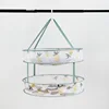 Anti-deformation Household Clothes Basket Clothes Drying Net Socks Drying Sweater Clothes Net Pocket Flat Clothes Drying Rack 2