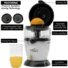 Hands Free Electric Citrus Juicer, 1-Button Juicer Machine, Orange Lime Grapefruit Lemon Squeezer, Easy to Clean Orange Ju 5