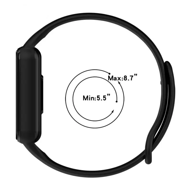 

Wearable Devices Watch Strap Silicone Watchband For Amazfit Band 7 Official Sports Wristband Smart Accessories